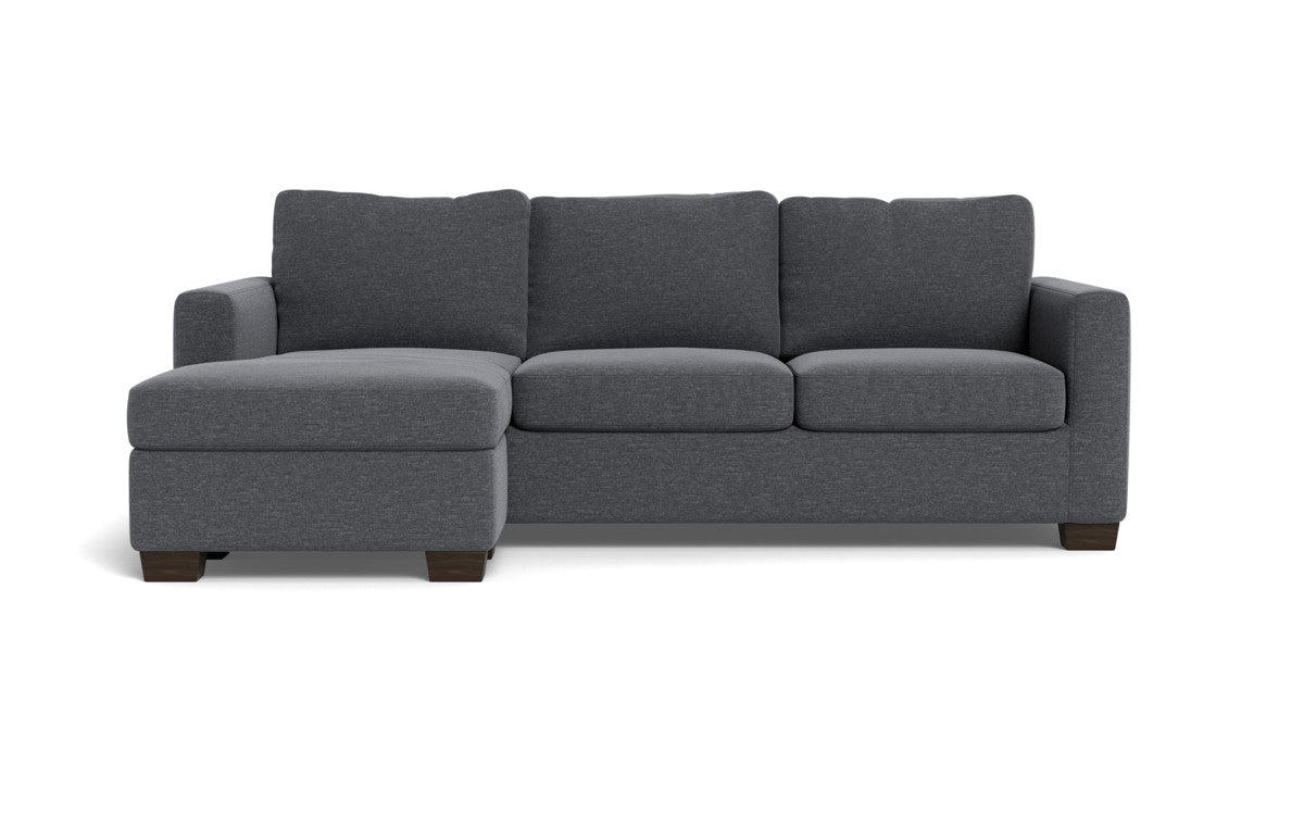 Track 87" Reversible Sofa Chaise - Bennett Charcoal