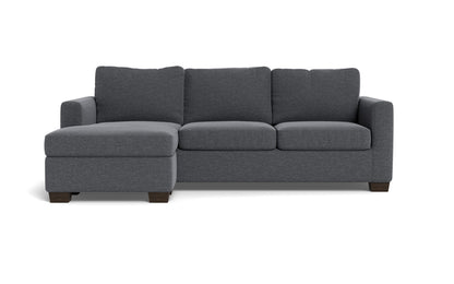 Track 87" Reversible Sofa Chaise - Bennett Charcoal
