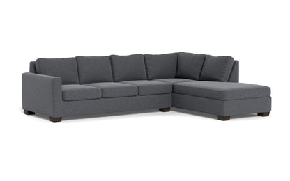 Track 121" Right Chaise Sleeper Sectional - Bennett Charcoal