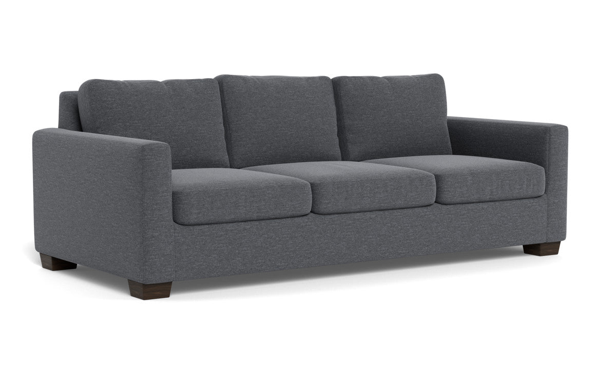 Track 87" Queen Sleeper Sofa - Bennett Charcoal