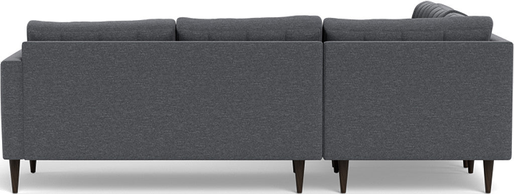 Wallace 102" Corner Sectional - Bennett Charcoal