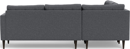 Wallace 102" Corner Sectional - Bennett Charcoal