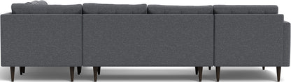 Wallace 130" Corner Sectionals w. Left Chaise - Bennett Charcoal