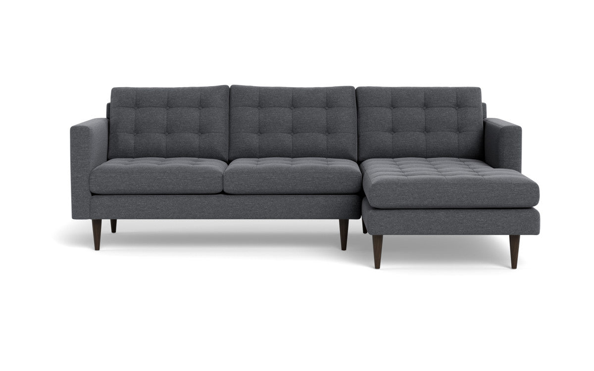 Wallace 98" Right Chaise Sectional - Bennett Charcoal