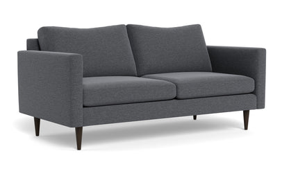 Wallace 74" Untufted Apartment Sofa - Bennett Charcoal