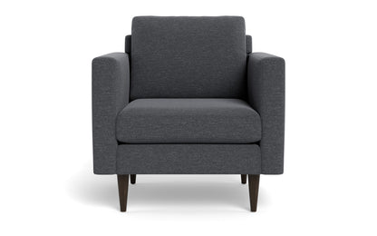 Wallace 34" Untufted Arm Chair - Bennett Charcoal