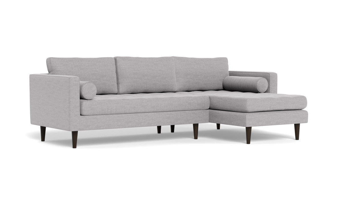 Ladybird 102" Right Chaise Sectional - Bennett Dove