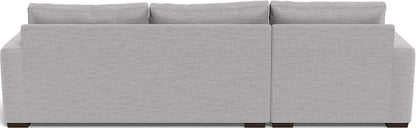 Mesa 123" Left Chaise Sectional - Bennett Dove