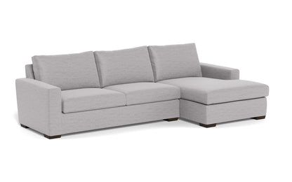 Mesa 123" Right Chaise Sectional - Bennett Dove