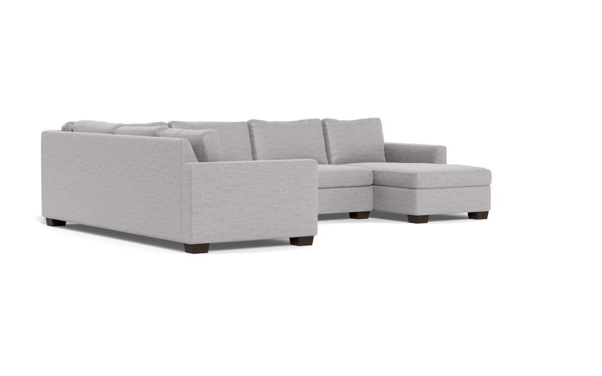 Track 141" Corner Sectionals w. Right Chaise - Bennett Dove