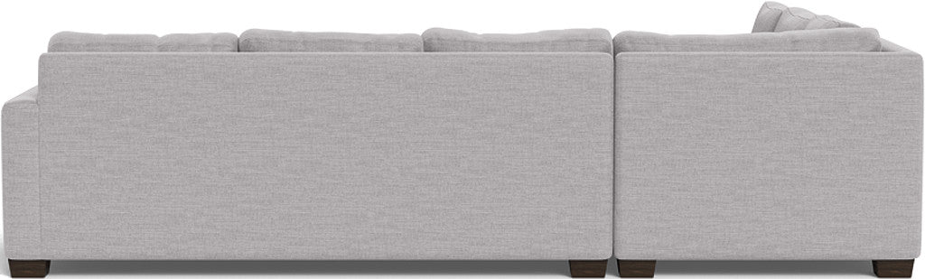 Track 121" Left Corner Sectional - Bennett Dove