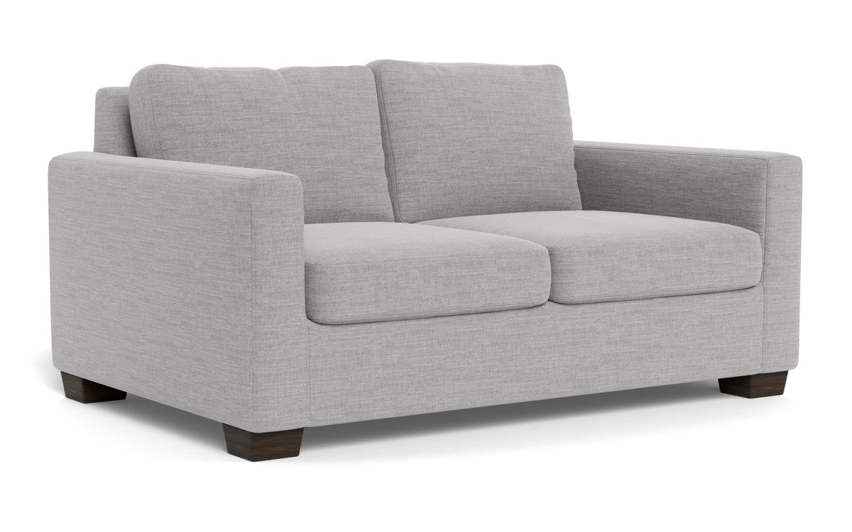 Track 62" Twin Sleeper Loveseat - Bennett Dove