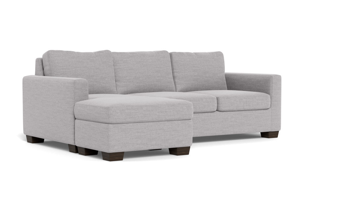 Track 87" Reversible Sofa Chaise - Bennett Dove