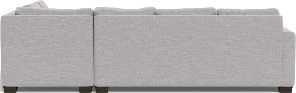 Track 121" Right Chaise Sleeper Sectional - Bennett Dove