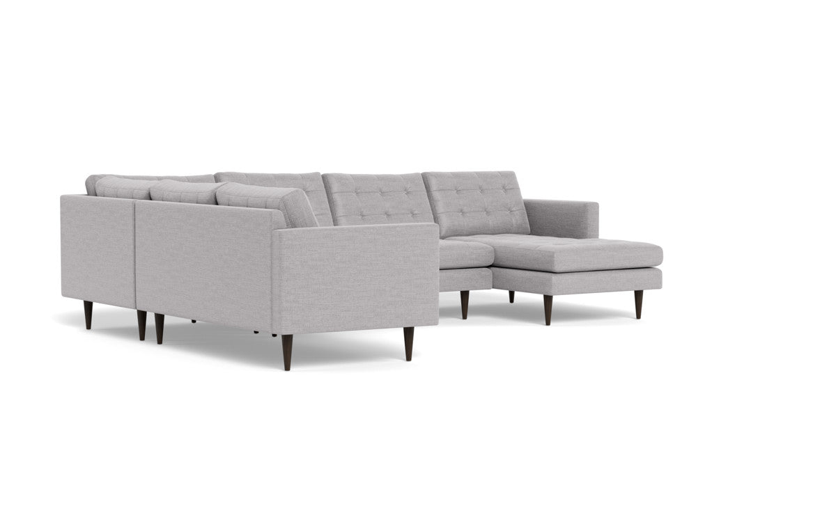 Wallace 130" Corner Sectionals w. Right Chaise - Bennett Dove