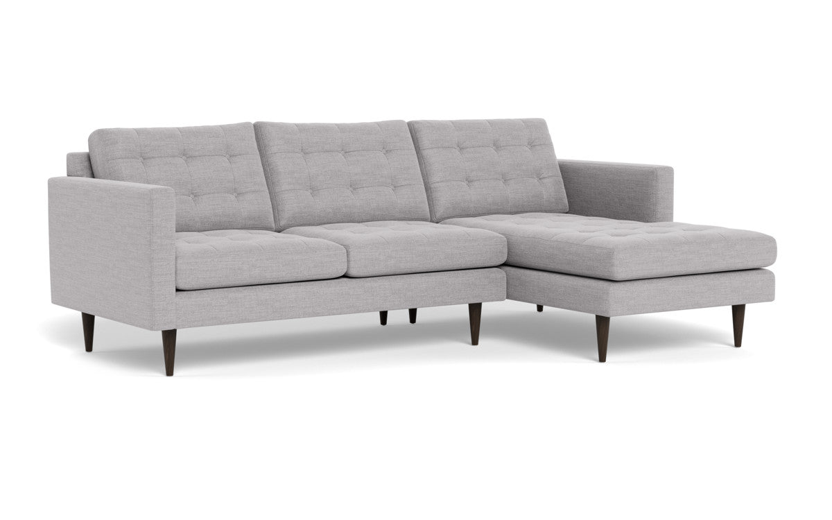 Wallace 98" Right Chaise Sectional - Bennett Dove