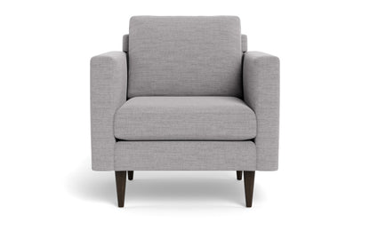 Wallace 34" Untufted Arm Chair - Bennett Charcoal