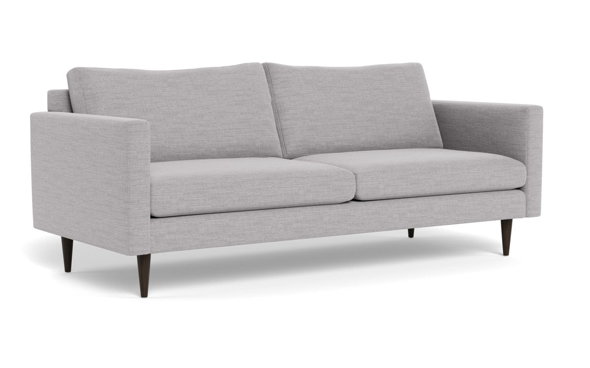Wallace 85" Untufted Sofa - Bennett Dove