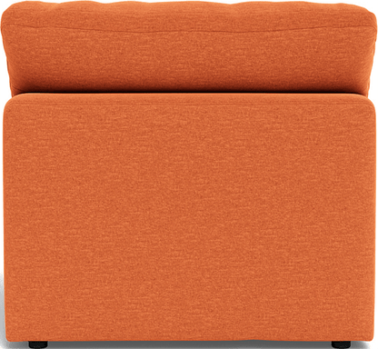 Fluffy Small Armless Chair - Bennett Dove