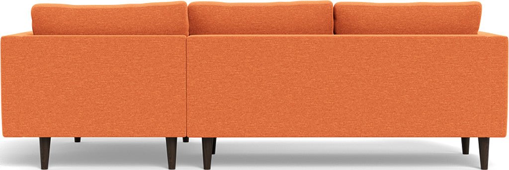 Ladybird 102" Right Chaise Sectional - Bennett Orangeade