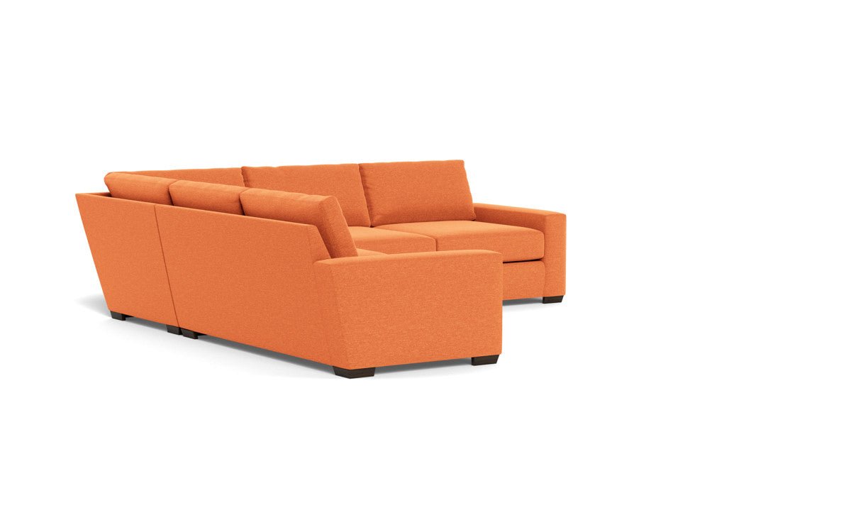 Mas Mesa 127" Deep Corner Sectional - Bennett Orangeade