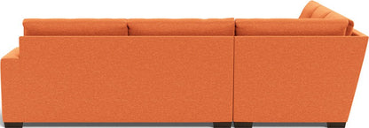 Mas Mesa 127" Deep Corner Sectional - Bennett Orangeade
