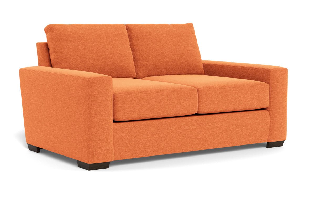 Mas Mesa 72" Deep Loveseat - Bennett Orangeade
