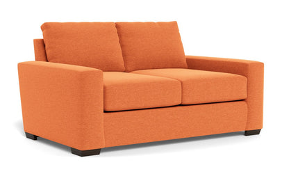 Mas Mesa 72" Deep Loveseat - Bennett Orangeade