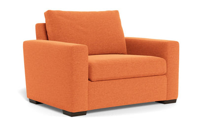Mesa 52" Arm Chair - Bennett Orangeade