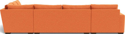 Mesa 156" Corner Sectionals w. Left Chaise - Bennett Orangeade