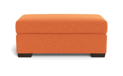 Mesa Storage Ottoman - Bennett Orangeade