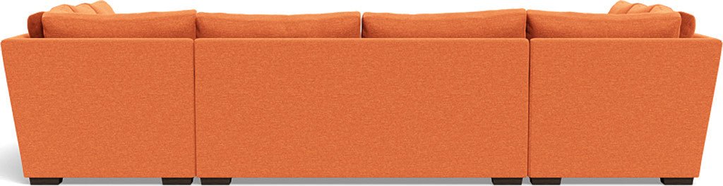 Mesa 154" Condo U Sectional - Bennett Orangeade