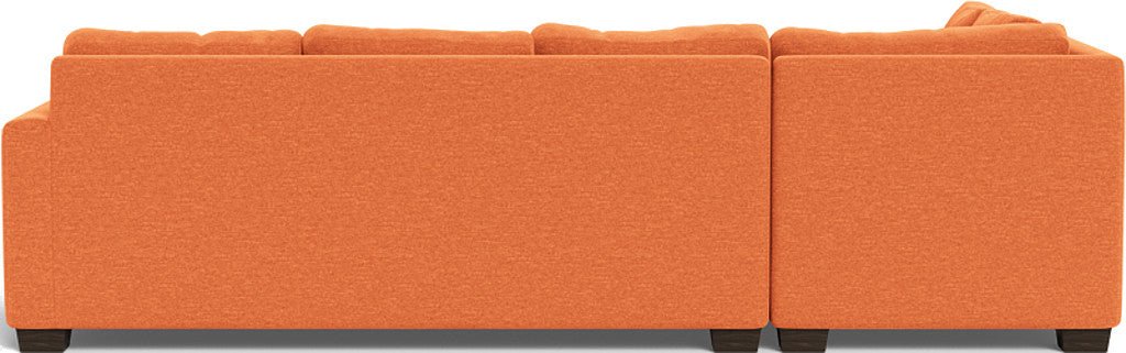 Track 121" Left Chaise Sleeper Sectional - Bennett Orangeade