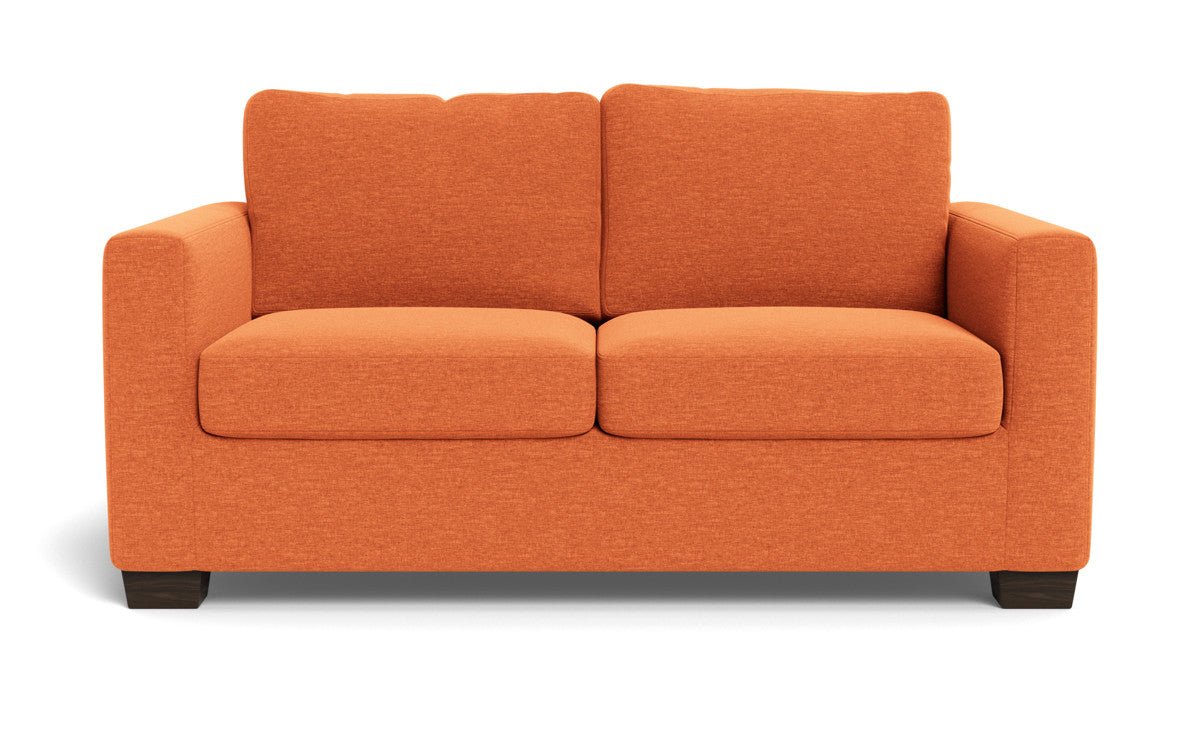 Track 62" Twin Sleeper Loveseat - Bennett Orangeade
