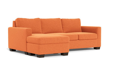 Track 87" Reversible Sofa Chaise - Bennett Orangeade