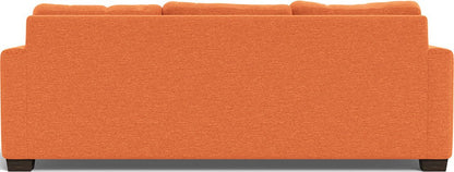 Track 87" Reversible Sofa Chaise - Bennett Orangeade