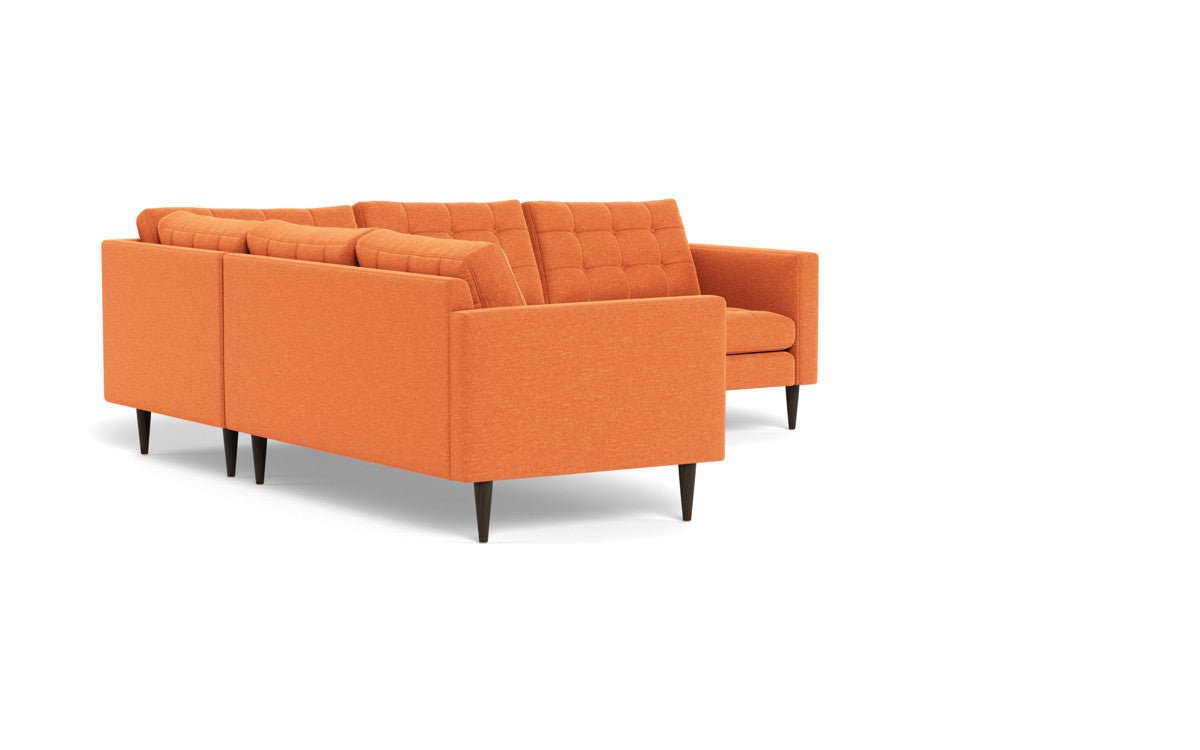 Wallace 102" Corner Sectional - Bennett Orangeade