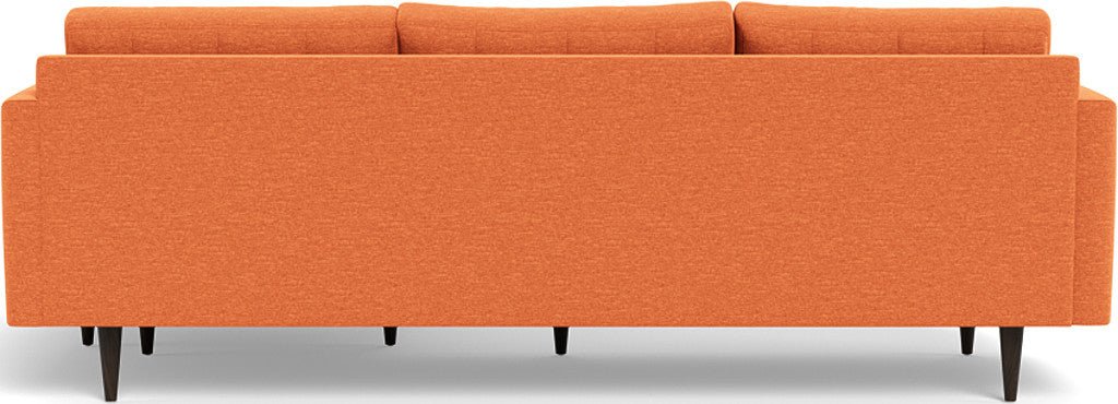 Wallace 98" Reversible Chaise Sofa - Bennett Orangeade