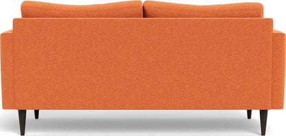 Wallace 74" Untufted Apartment Sofa - Bennett Orangeade