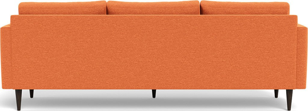 Wallace 98" Untufted Estate Sofa - Bennett Orangeade