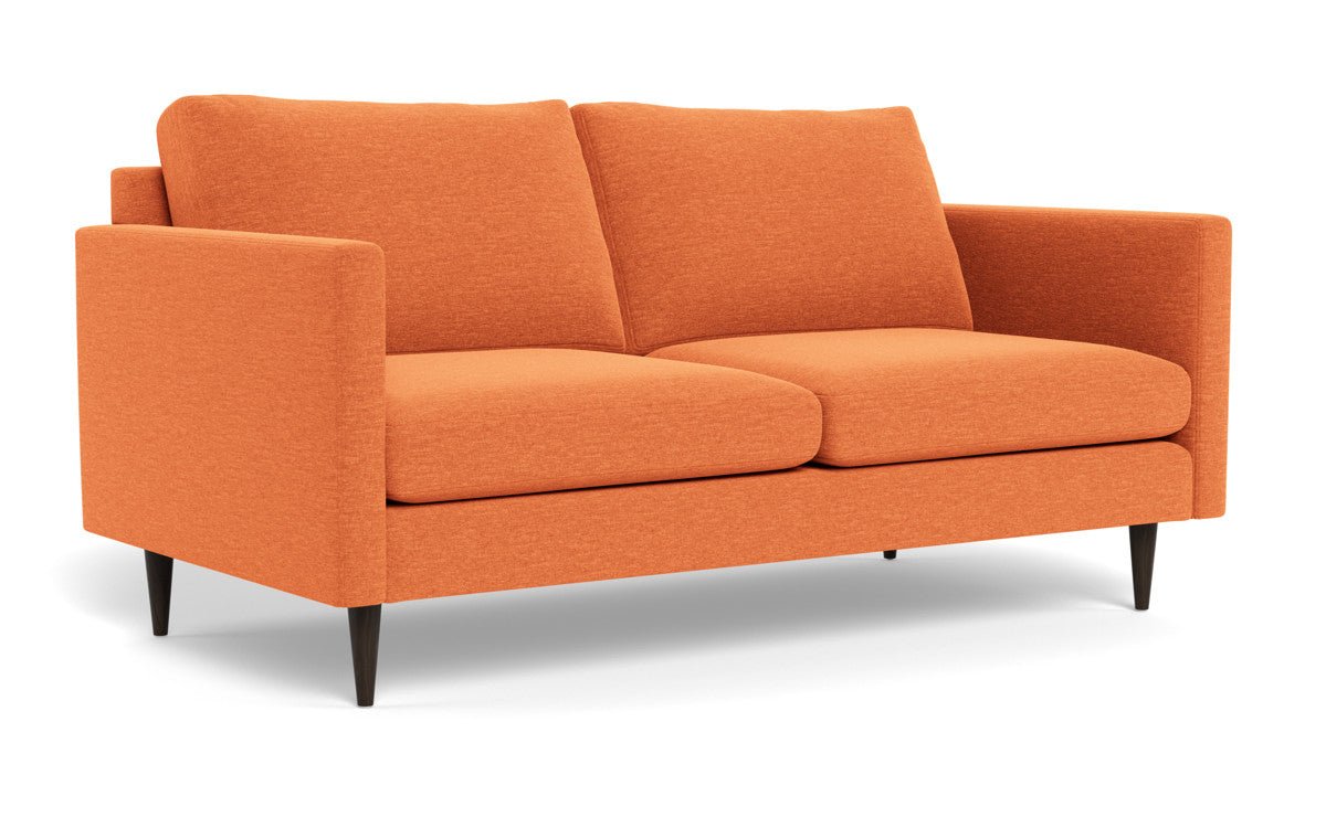 Wallace 69" Untufted Loveseat - Bennett Orangeade