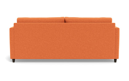 Wallace 74" Untufted Queen Sleeper Sofa - Bennett Orangeade