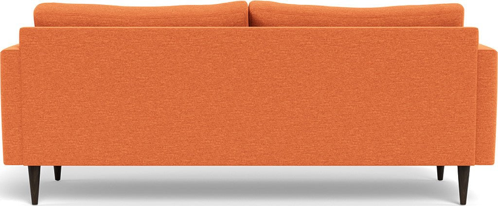Wallace 85" Untufted Sofa - Bennett Orangeade