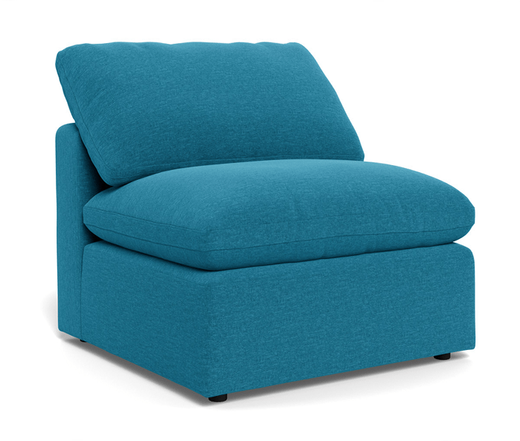 Fluffy Small Armless Chair - Bennett Peacock