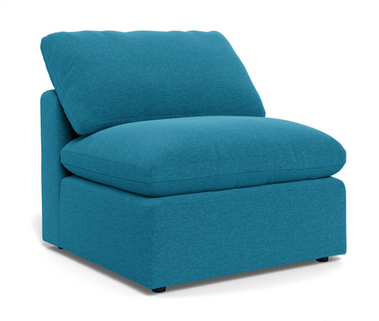 Fluffy Small Armless Chair - Bennett Peacock