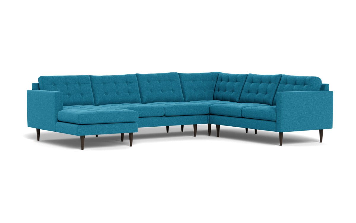 Wallace 130" Corner Sectionals w. Left Chaise - Bennett Peacock