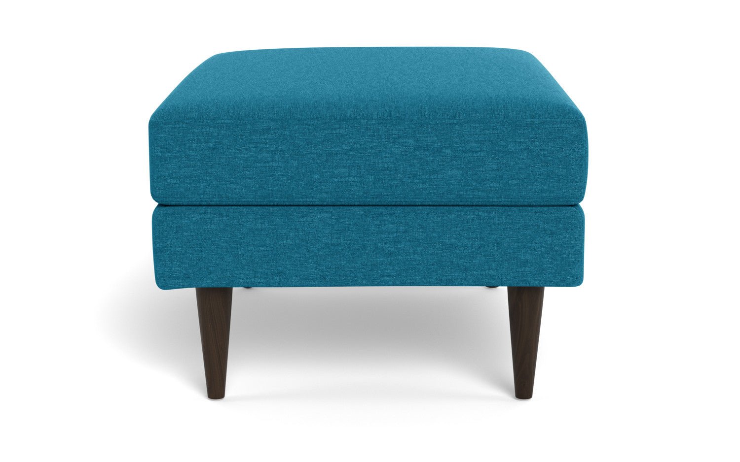 Wallace Untufted Ottoman - Bennett Peacock