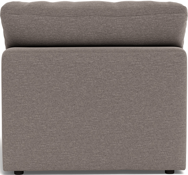 Fluffy Small Armless Chair - Bennett Praline