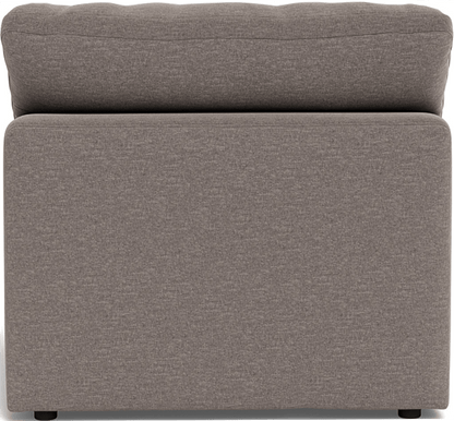 Fluffy Small Armless Chair - Bennett Praline