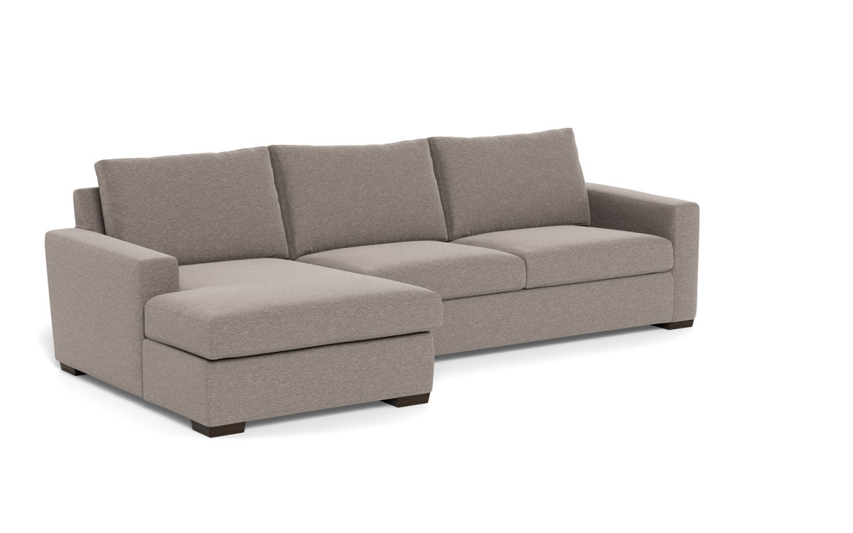 Mesa 123" Left Chaise Sectional - Bennett Praline